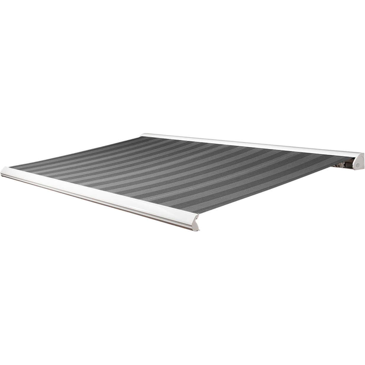Senza knikarmscherm volledig uitgerold, productfoto